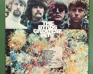 The Byrds Greatest Hits vintage rock album