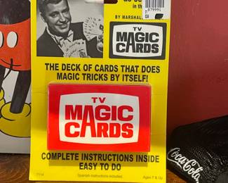 Vintage sealed TV Magic Cards by Marshall Brodien
