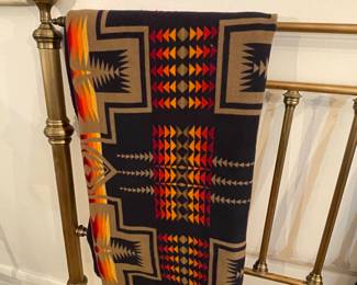 Pendleton Harding Pattern Chief Joseph reversible wool blanket