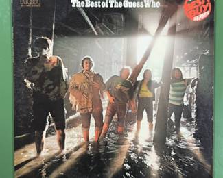A second copy of The Best of the Guess Who vintage rock album