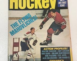 Action Sports Hockey Magazine, April, 1972
