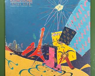 The Rolling Stones "Still Life: American Concert 1981" vintage rock album