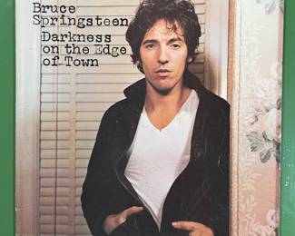 Bruce Springsteen "Darkness on the Edge of Town" vintage rock album