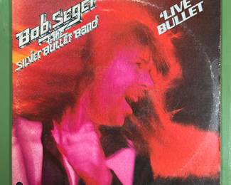 Bob Seger and the Silver Bullet Band "Live Bullet" vintage rock album
