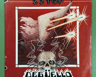 ZZ Top "Degüello" vintage rock album