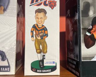 Harold Red Grange bobblehead Chicago Bears 100 Year Giveaway