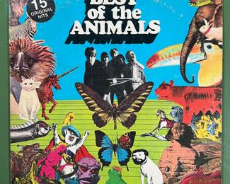 The Best of the Animals vintage rock album