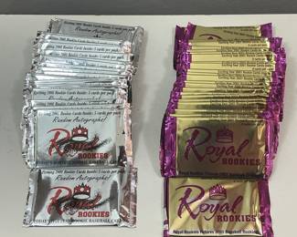 2001 Royal Rookies Unopened Packs of Baseball Cards