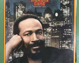 Marvin Gaye "Midnight Love" vintage rock album