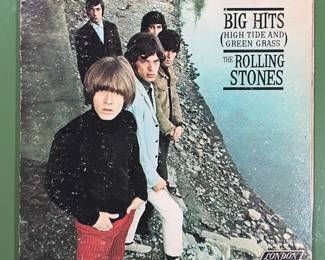 The Rolling Stones "Big Hits: High Tides and Green Grass" vintage rock album