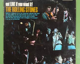 The Rolling Stones "Got Live if You Want It" vintage rock album