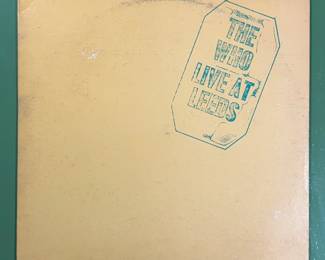 The Who "Live at Leeds" vintage rock album