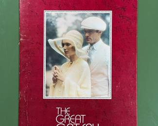Rare The Great Gatsby vintage movie souvenir program, 1974