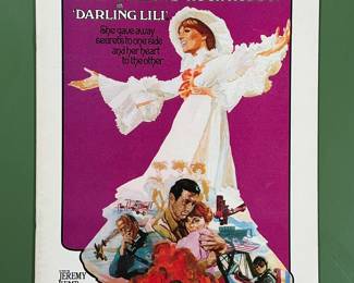 Darling Lili with Julie Andrews and Rock Hudson vintage movie souvenir program