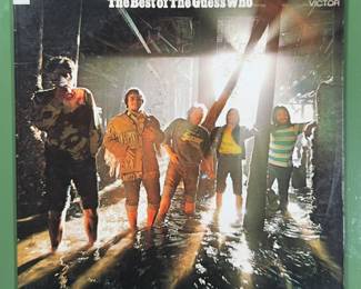 The Best of the Guess Who vintage rock album