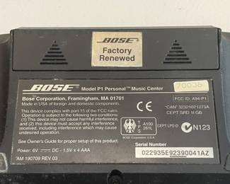 Bose P1 Touch Remote Control