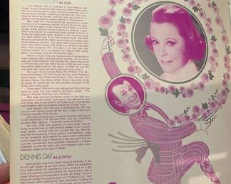 Another interior page of "No, No, Nanette" vintage Playbill musical souvenir program, 1971