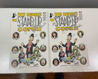 Bob Rumba's Stand Up Comix, 1993, Signed