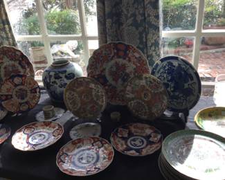 Huge collection of Oriental porcelains most are 18th or 19th Century pieces