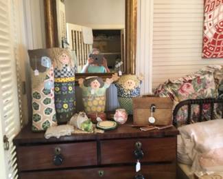 Fun pottery  pieces by North Carolina potter