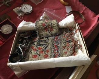 1930’s mesh purse and change purse