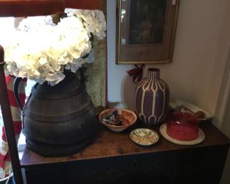 French wooden wine casket