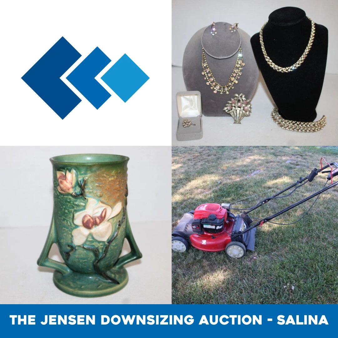 The Jensen Downsizing Estate Salina KS starts on 7/15/2024