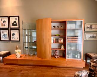 MAURICE VILLENCY WALL MEDIA STORAGE UNIT