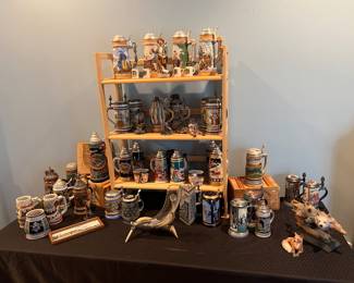 Beer Steins galore!