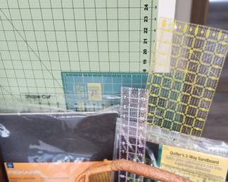 Quilting accessories. 