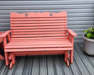 Glider bench 