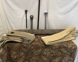 Drapes on left side sold