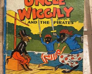 1940 Uncle Wiggily and the Pirates Color Childrens Storybook