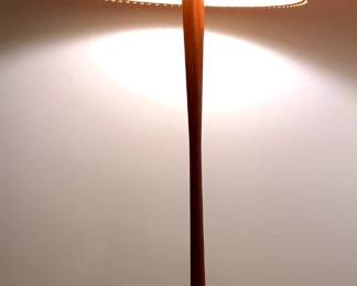 Danish Style Wood Floor Lamp
