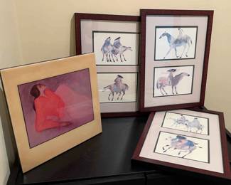 R. C. Gorman Print Feminine Print Collection 