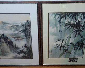 HsiuShyan  HongFu Liu Watercolor Paintings