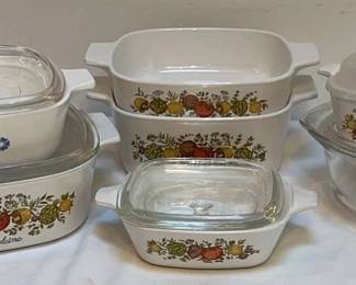 Vintage Corningware Baking Dishes 