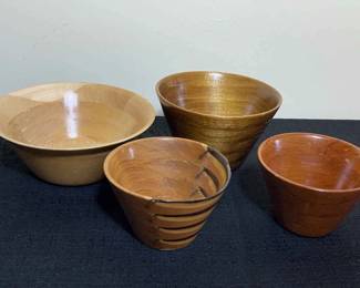 Handcrafted Wood Bowls