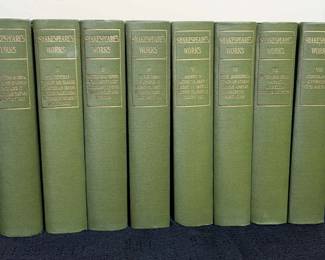 8Volume Shakespeare Set From 1901 