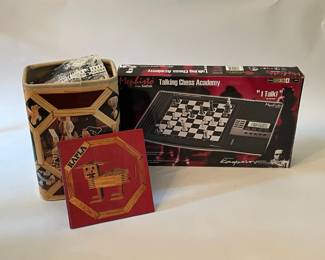 Kapla Building Blocks Talking Chess Academy Set