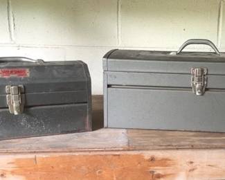 Vintage Metal Toolboxes By Simmonds Handi Craft 