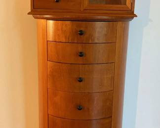 Two Wooden Storage Cabinets Made in Italy