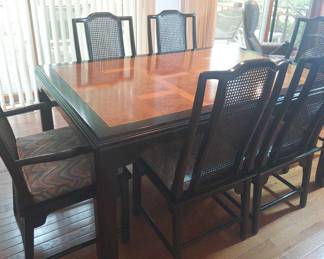Century Furniture Asian Inspired Dining Set 