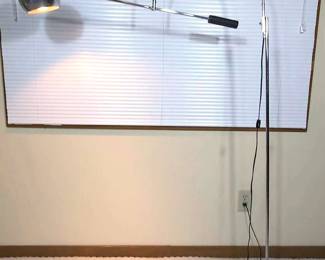  07 Robert Sonneman, Orbiter Floor Lamp, Chrome