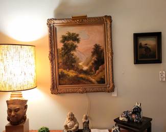 G.L. Cameron oil painting