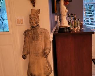Chinese clay warrior