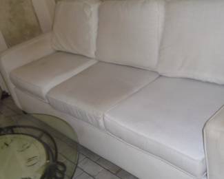 White couch