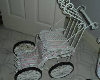 Matching doll stroller