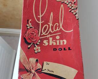 1950 NIB Original Palitoy vinyl Pedal skin Doll