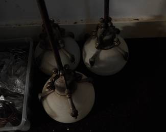 3 light fixtures